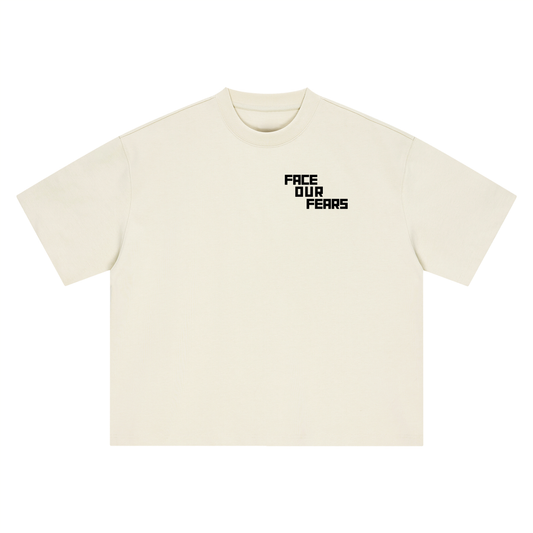 Master Yourself Oversized Tee - Ivory